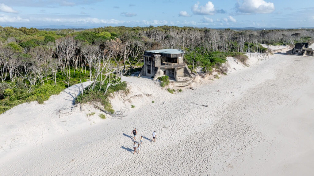 explore the forts on bribie island one of bribie islands activities